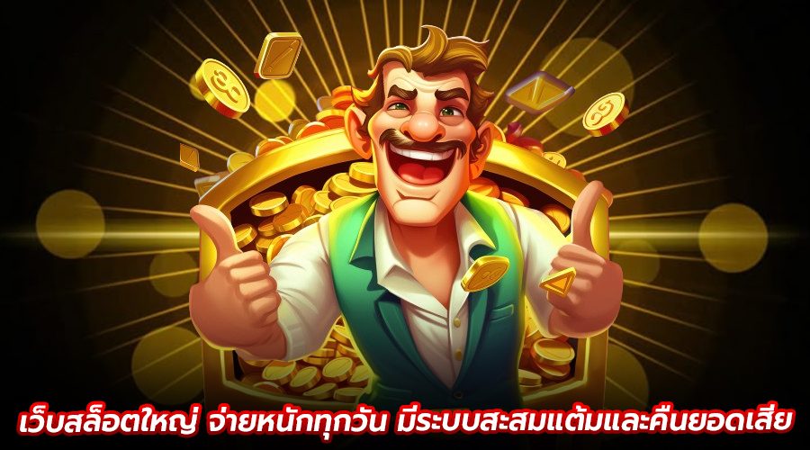 เว็บสล็อตใหญ่ จ่ายหนักทุกวัน